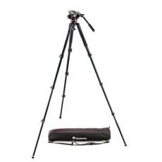 曼富图(Manfrotto) MVH500AH,755XBK MVH500AH云台+755XB铝合金三脚架套装