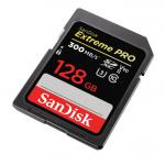 闪迪(SanDisk) 128G SD存储卡 U3 4K 至尊超极速版 读速300MB/s 写速260MB/s 专业摄像机适用