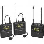 索尼(SONY) UWP-D27 无线麦克风套件 (URX-P41D+UTX-B40x2)(一拖二)